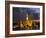 Buddhist Temple Lit Up at Dawn, Wat Arun, Chao Phraya River, Bangkok, Thailand-null-Framed Premium Photographic Print