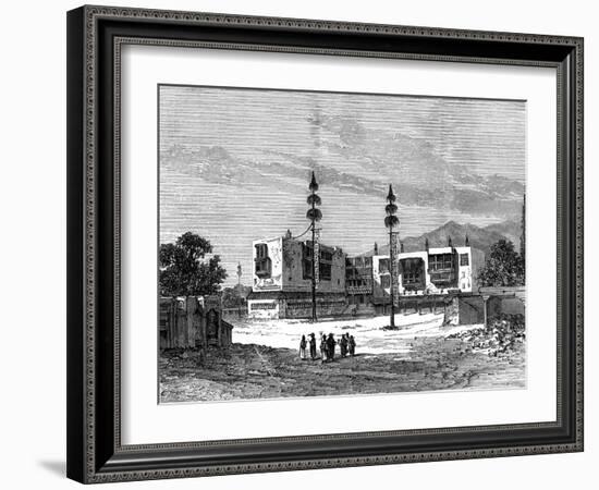 Buddhist Temple, Tibet, 19th Century-Therond-Framed Giclee Print