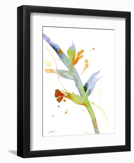 Budding-Sheila Golden-Framed Art Print