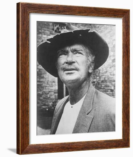 Buddy Ebsen - The Beverly Hillbillies-null-Framed Photo