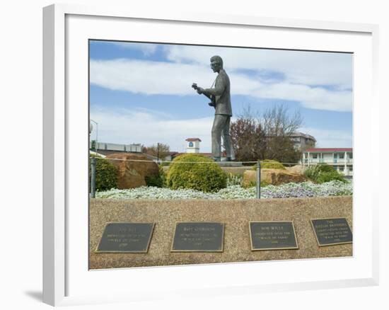 Buddy Holly, Walk of Fame, Lubbock, Texas, USA-Ethel Davies-Framed Photographic Print