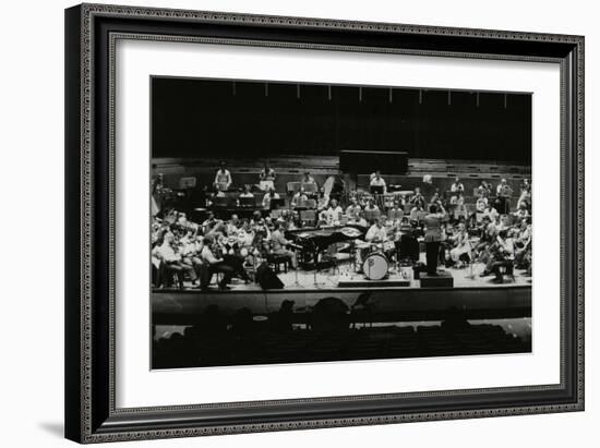 Buddy Rich and the Royal Philharmonic Orchestra in Concert at the Royal Festival Hall, London, 1985-Denis Williams-Framed Photographic Print