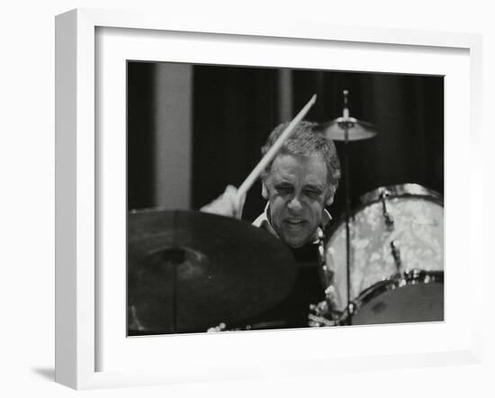 Buddy Rich in Concert at the Forum Theatre, Hatfield, Hertfordshire-Denis Williams-Framed Photographic Print