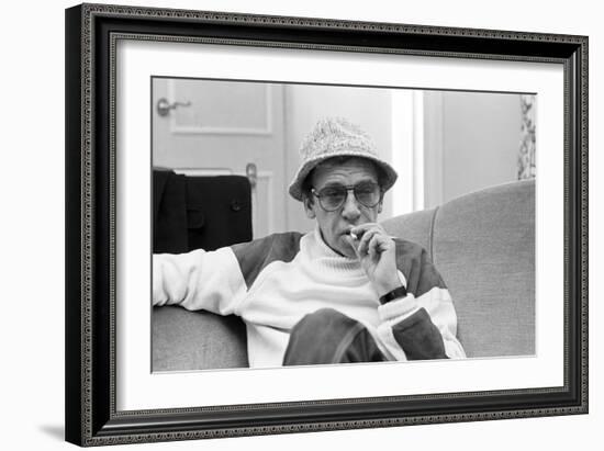 Buddy Rich, St. James Club, London, 1982-Brian O'Connor-Framed Photographic Print