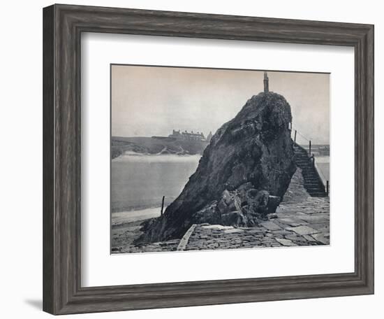 'Bude - The Chapel Rock', 1895-Unknown-Framed Photographic Print