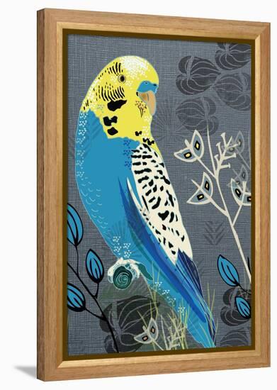 Budgie-Rocket 68-Framed Premier Image Canvas