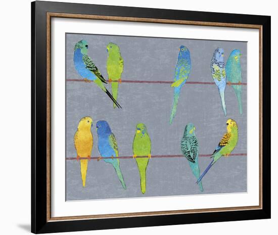 Budgies-Maria Mendez-Framed Giclee Print