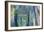 Budha with Bamboo-Cora Niele-Framed Photographic Print