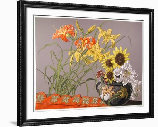 Buds-Jack Beal-Framed Limited Edition