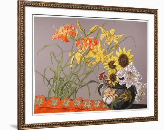 Buds-Jack Beal-Framed Limited Edition