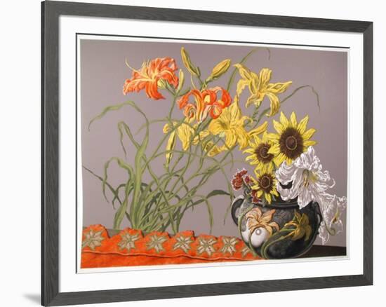 Buds-Jack Beal-Framed Limited Edition