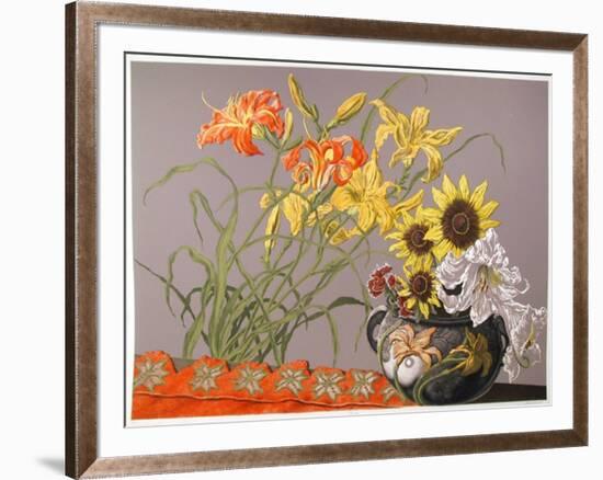 Buds-Jack Beal-Framed Limited Edition