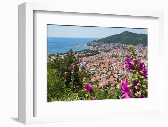 Budva, Montenegro. Overall view.-null-Framed Photographic Print