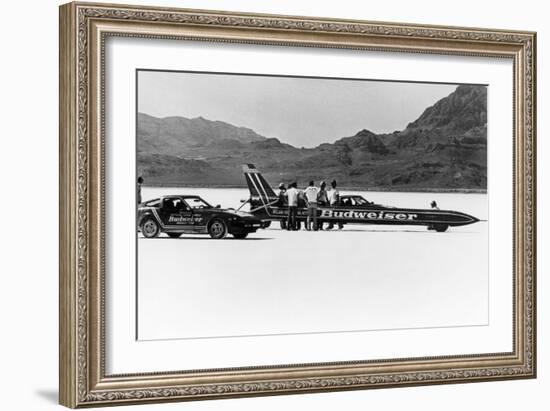 Budweiser Rocket, USA, 1979-null-Framed Photographic Print