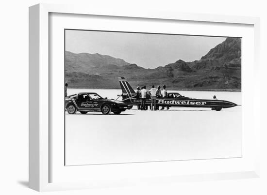 Budweiser Rocket, USA, 1979-null-Framed Photographic Print