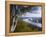 Buena Vista Park Lookout, Mississippi River, Alma, Wisconsin, USA-Walter Bibikow-Framed Premier Image Canvas