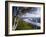 Buena Vista Park Lookout, Mississippi River, Alma, Wisconsin, USA-Walter Bibikow-Framed Photographic Print