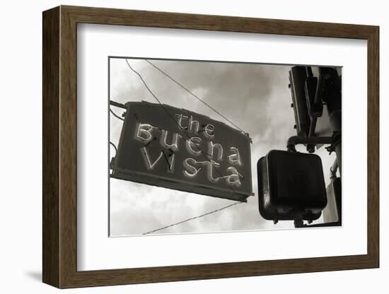 Buena Vista Sign, no. 2-Christian Peacock-Framed Giclee Print