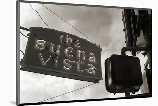 Buena Vista Sign, no. 2-Christian Peacock-Mounted Giclee Print