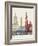 Buenos Aires Skyline Poster-paulrommer-Framed Art Print