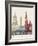 Buenos Aires Skyline Poster-paulrommer-Framed Art Print