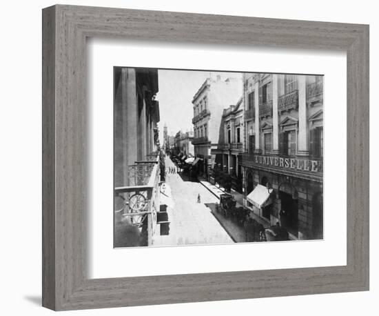 Buenos Aires Streetscene-null-Framed Photographic Print