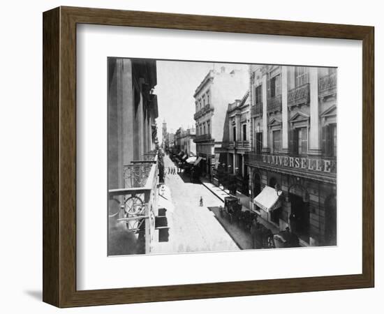 Buenos Aires Streetscene-null-Framed Photographic Print