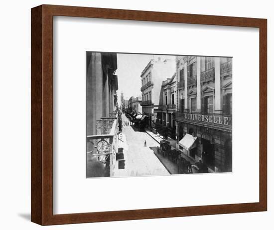 Buenos Aires Streetscene-null-Framed Photographic Print