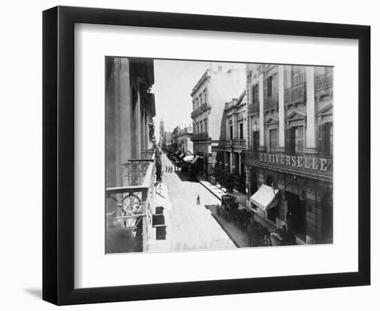 Buenos Aires Streetscene-null-Framed Photographic Print