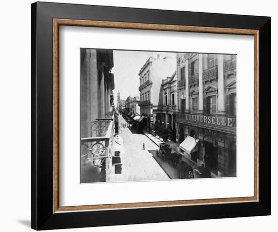 Buenos Aires Streetscene-null-Framed Photographic Print