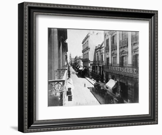 Buenos Aires Streetscene-null-Framed Photographic Print