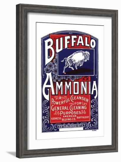 Buffalo Ammonia-null-Framed Art Print