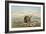 Buffalo and Coyotes-George Catlin-Framed Photographic Print