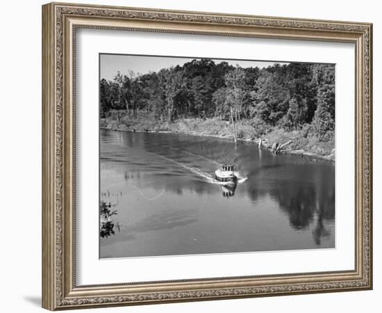 Buffalo Bayou Near Houston-Carl Mydans-Framed Photographic Print