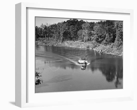 Buffalo Bayou Near Houston-Carl Mydans-Framed Photographic Print