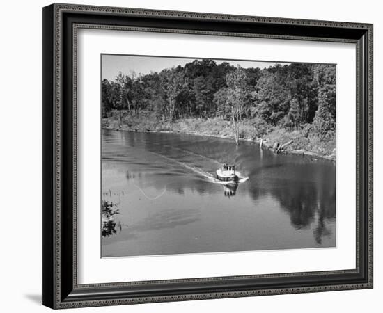 Buffalo Bayou Near Houston-Carl Mydans-Framed Photographic Print