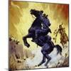 Buffalo Bill Battled Yellow Hand, Leader of the Cheyennes-null-Mounted Giclee Print