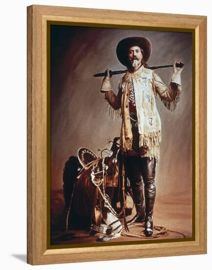 Buffalo Bill Cody (1846-1917) (Photo)-American Photographer-Framed Premier Image Canvas