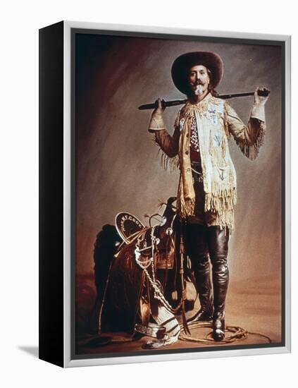 Buffalo Bill Cody (1846-1917) (Photo)-American Photographer-Framed Premier Image Canvas