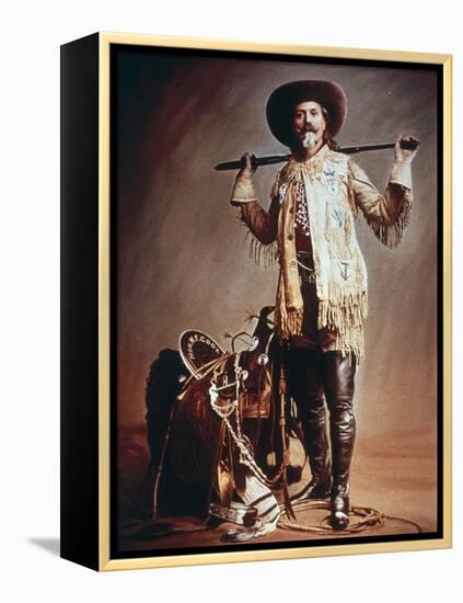 Buffalo Bill Cody (1846-1917) (Photo)-American Photographer-Framed Premier Image Canvas