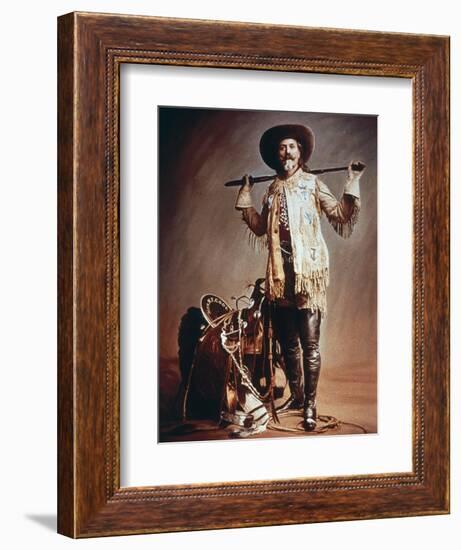 Buffalo Bill Cody (1846-1917) (Photo)-American Photographer-Framed Giclee Print