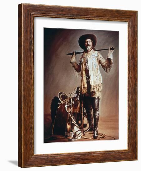 Buffalo Bill Cody (1846-1917) (Photo)-American Photographer-Framed Giclee Print