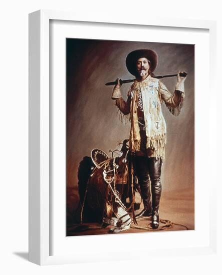 Buffalo Bill Cody (1846-1917) (Photo)-American Photographer-Framed Giclee Print