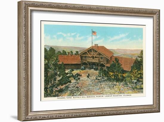 Buffalo Bill Memorial Museum, Lookout Mountain, Colorado-null-Framed Art Print