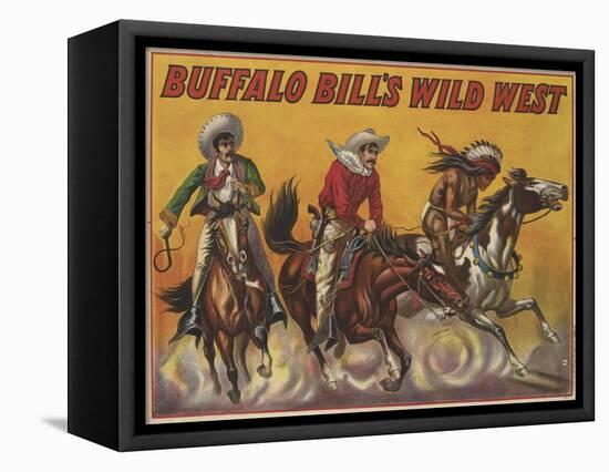 Buffalo Bill's wild west-null-Framed Premier Image Canvas