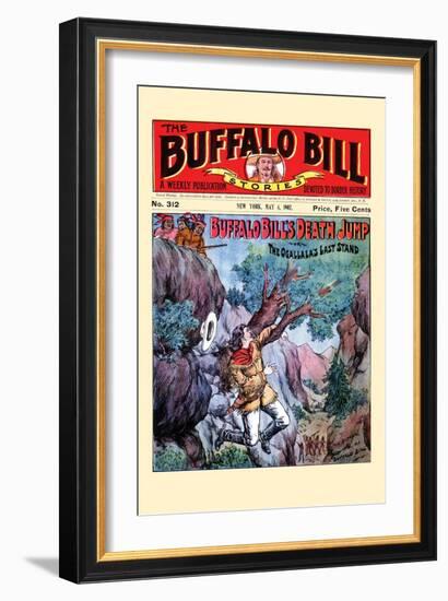 Buffalo Bill Stories-Street & Smith-Framed Art Print