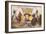 Buffalo Bill with Indians and Bison-null-Framed Premium Giclee Print