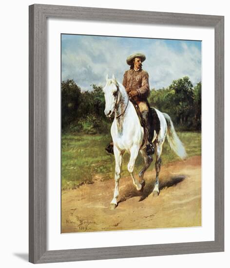 Buffalo Bill-Rosa Bonheur-Framed Art Print