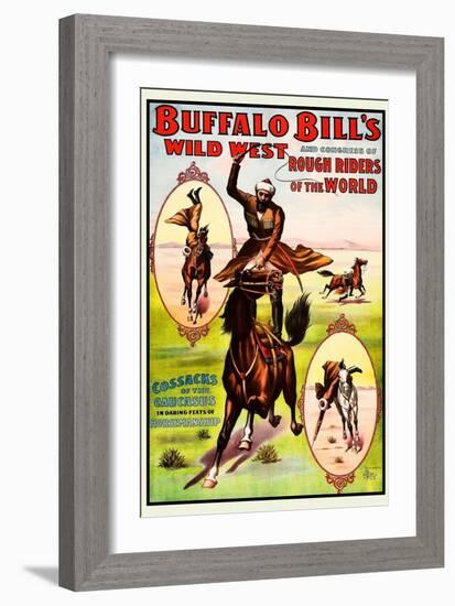 Buffalo Bills Wild West - Cossacks-Norman Studios-Framed Art Print