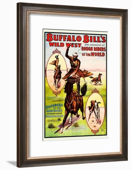 Buffalo Bills Wild West - Cossacks-Norman Studios-Framed Art Print